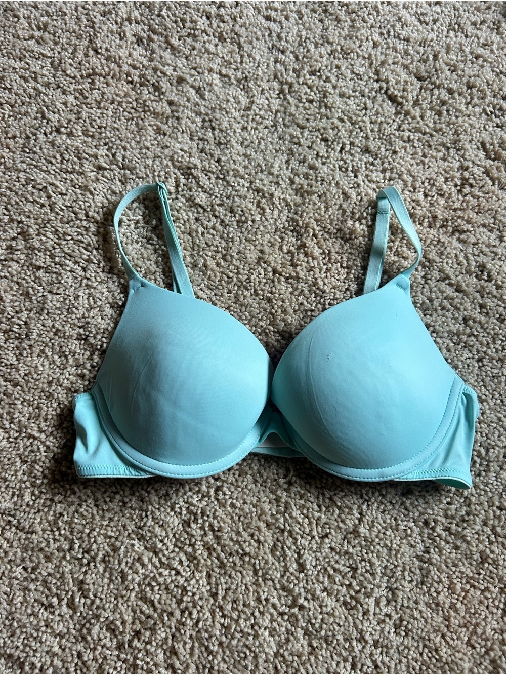 PINK Victoria Secret Light Blue T-Shirt Bra